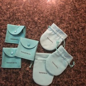 Tiffany & Co. Drawstring and Button Pouches